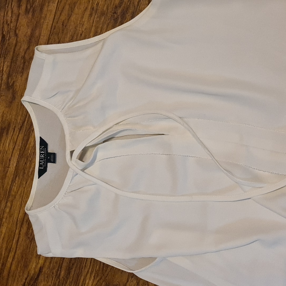 Lauren sleeveless bloue